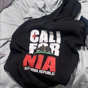 Black California republic hoodie